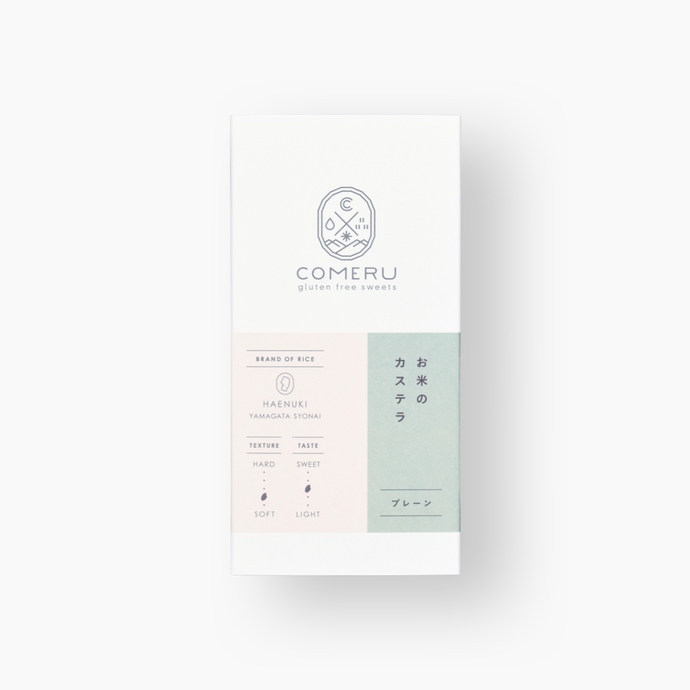 米粉のカステラ 地酒味 外箱