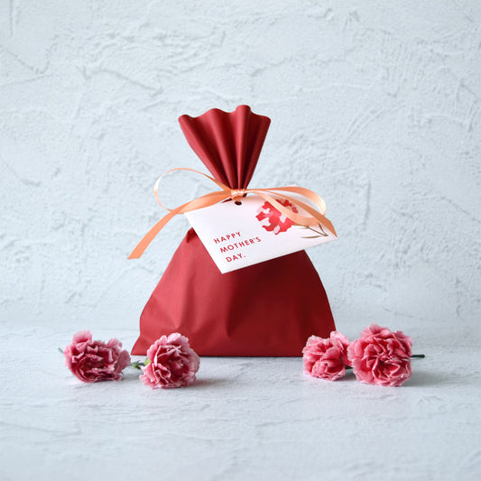 母の日限定ギフトラッピング(巾着袋)