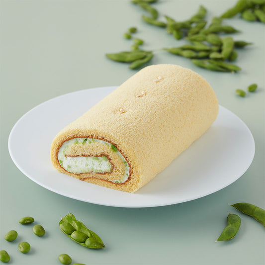 米粉のロールケーキ だだちゃ豆味
