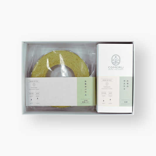 米粉 バームクーヘン メロン カステラ 詰め合わせ グルテンフリー オーガニック 小麦不使用 ギフト スイーツ